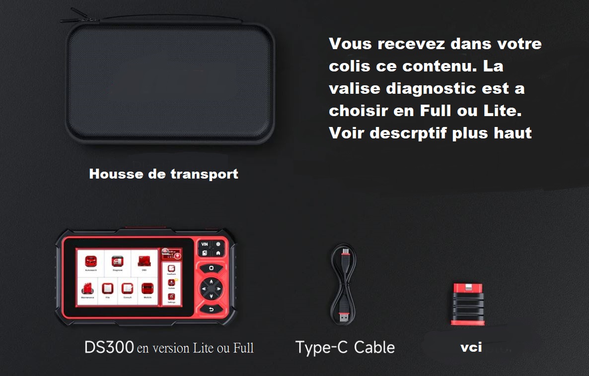 valise diagnostic ancel full