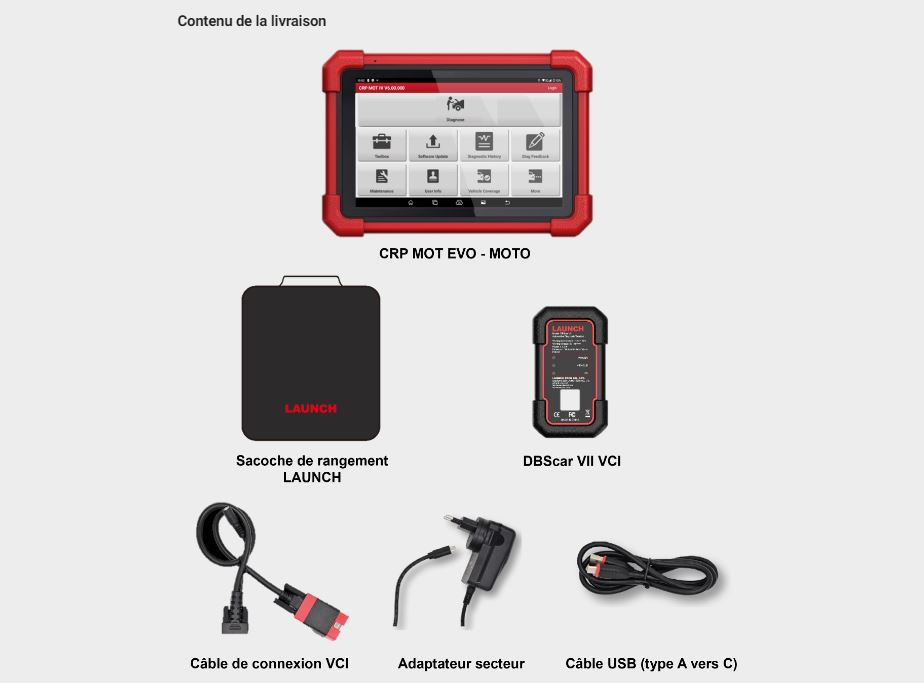 appareil diagnostic moto